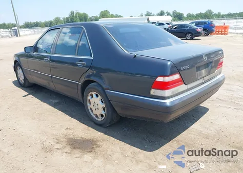 1997 Mercedes-Benz S 500 из США, поврежденный, VIN WDBGA51G9VA334872